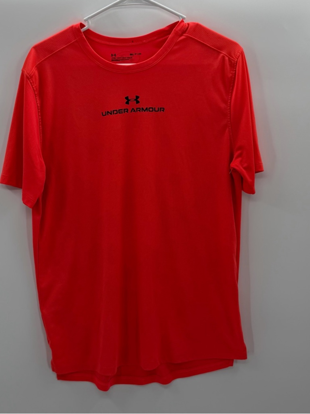 Under Armour Bright Red Short Sleeve Performance Tee